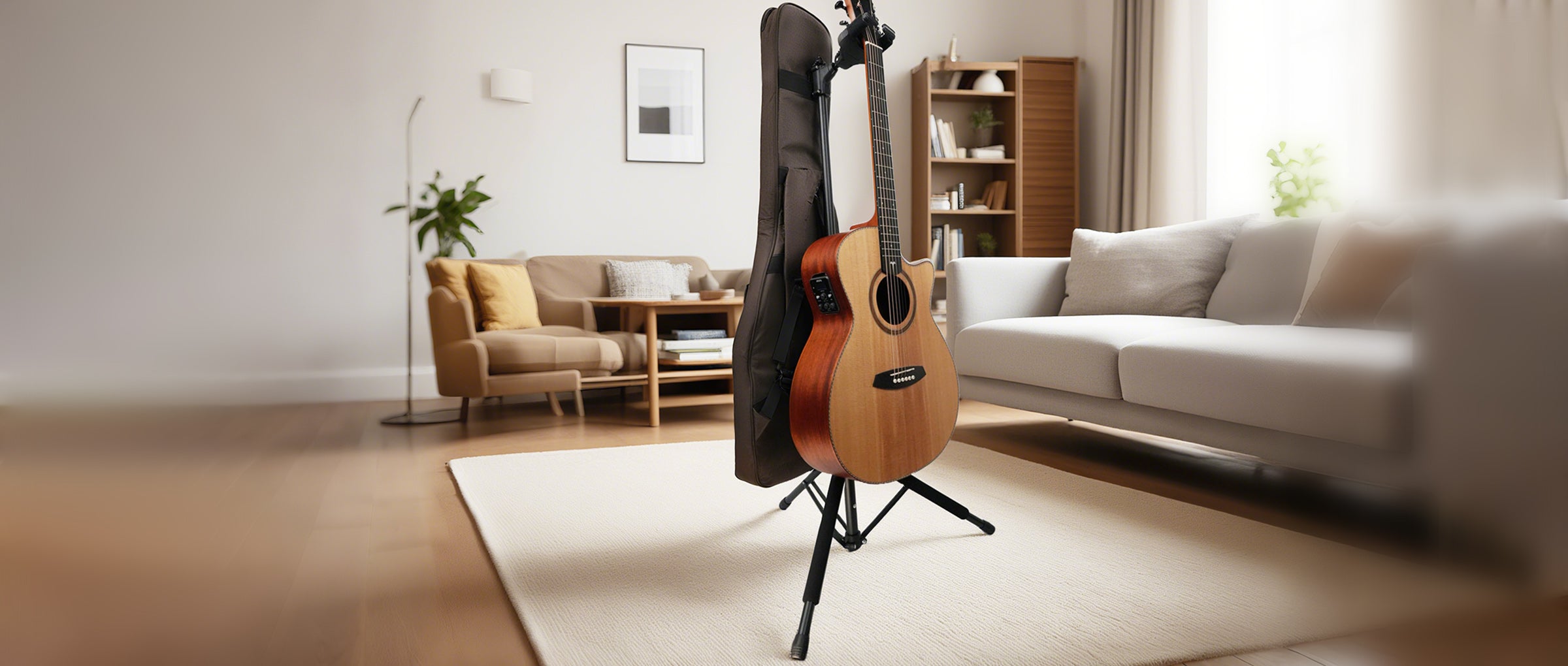 One Guitar Stand, Four Perfect Spaces: The Ultimate Guitar Storage Solution for Studio, Stage, and Beyond
