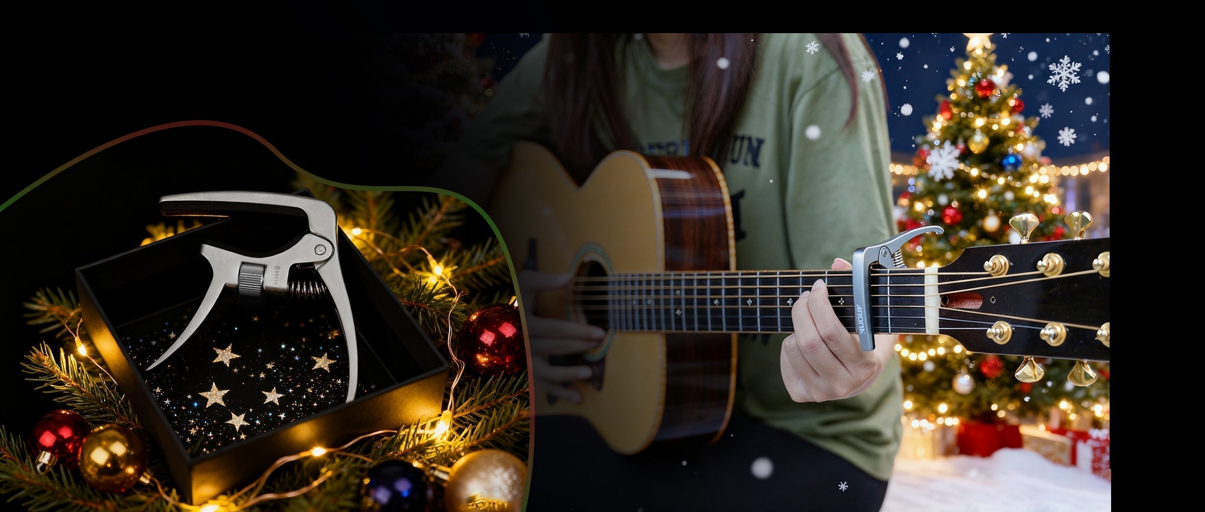 Aroma-Adjustable-Guitar-Capo-Precision-in-Every-Note Aroma Music