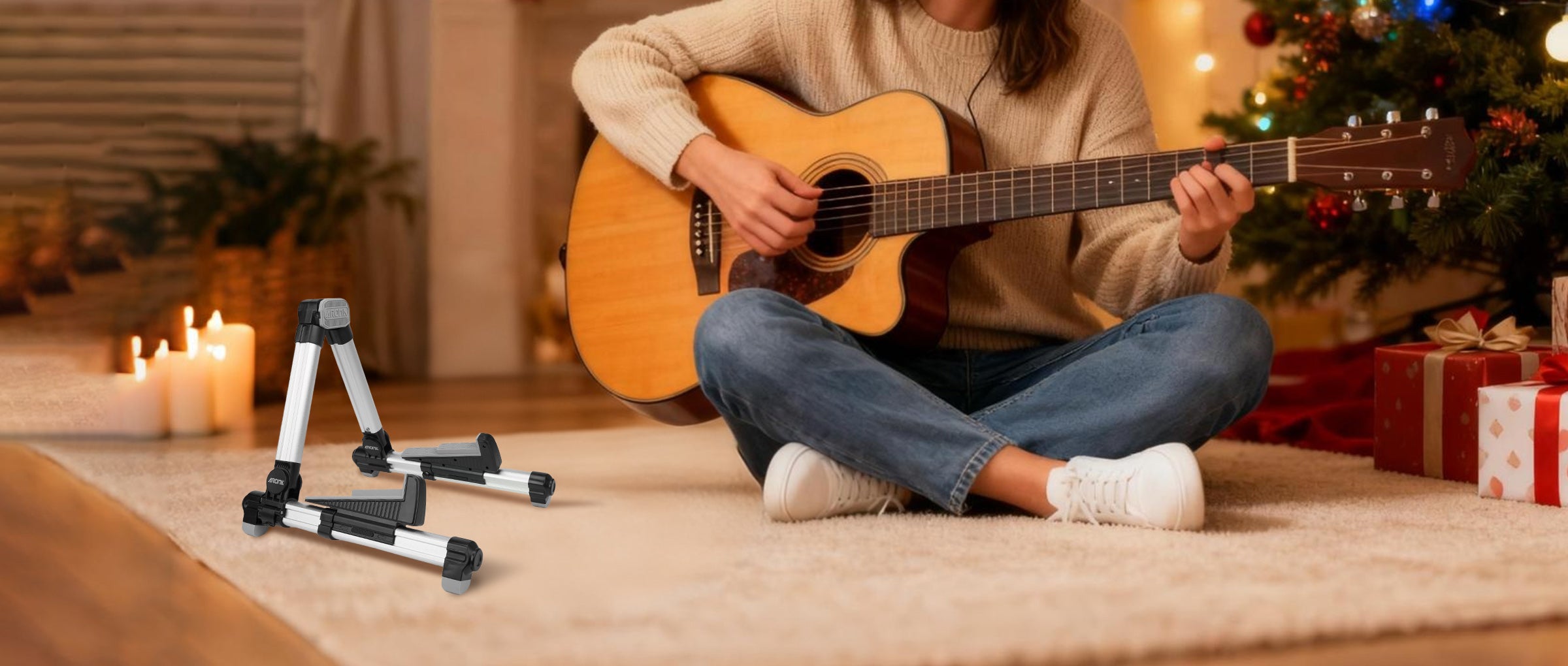 Safe & Stable Guitar Stand: Give the Gift of Protection