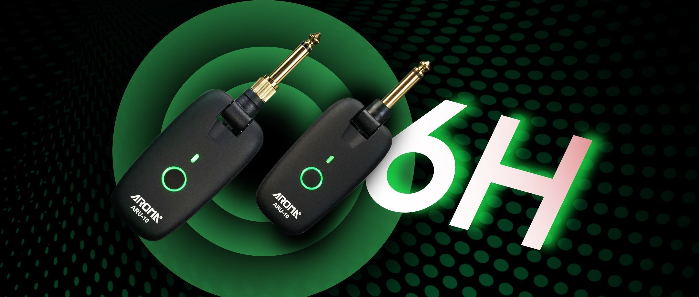 No More Battery Anxiety: Aroma Wireless Guitar System Explained