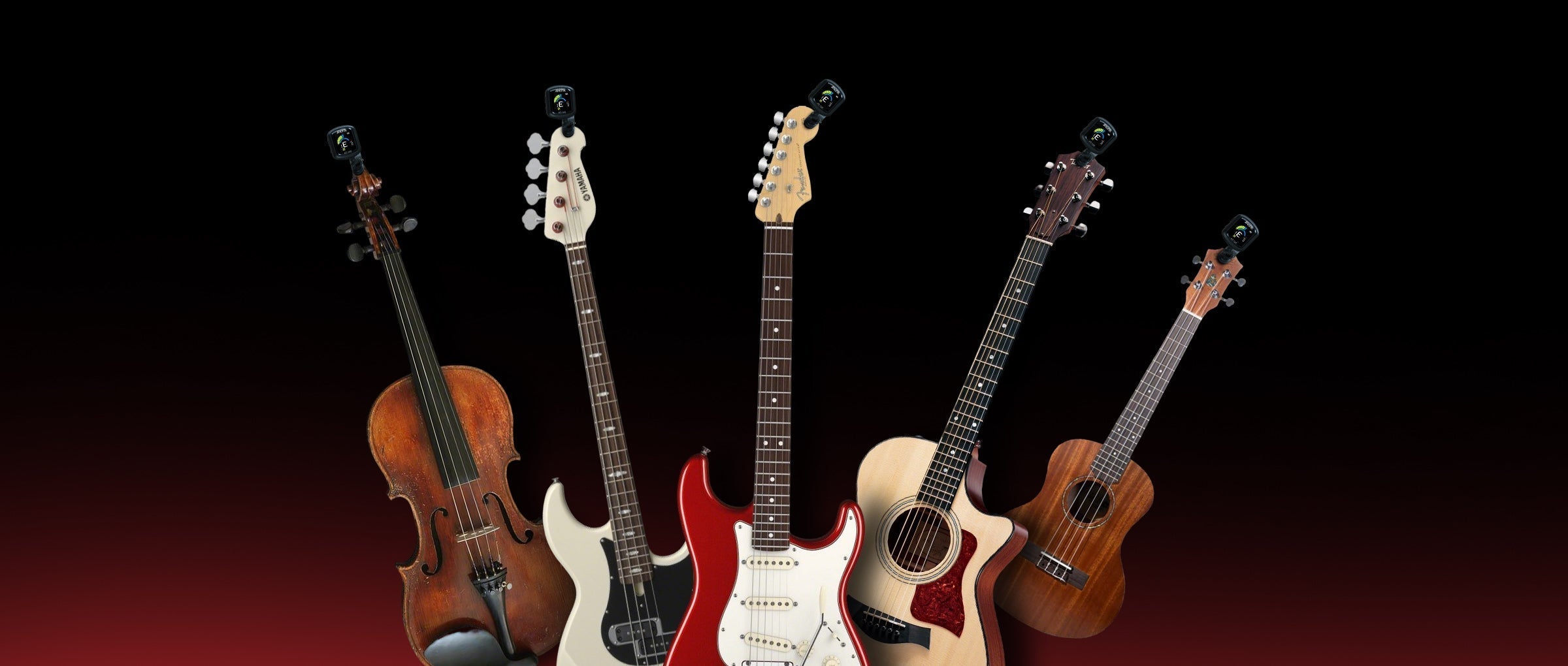 From Guitar to Violin — Aroma Tuner Covers It All